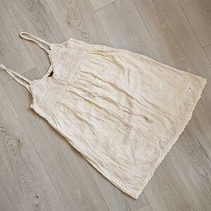 Rapsodia Crochet Lace Summer Dress, Medium